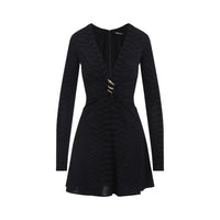 Roberto Cavalli Serpentine Mini Dress Women