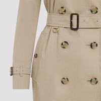 Burberry Kensington Heritage Long Trench Coat Women