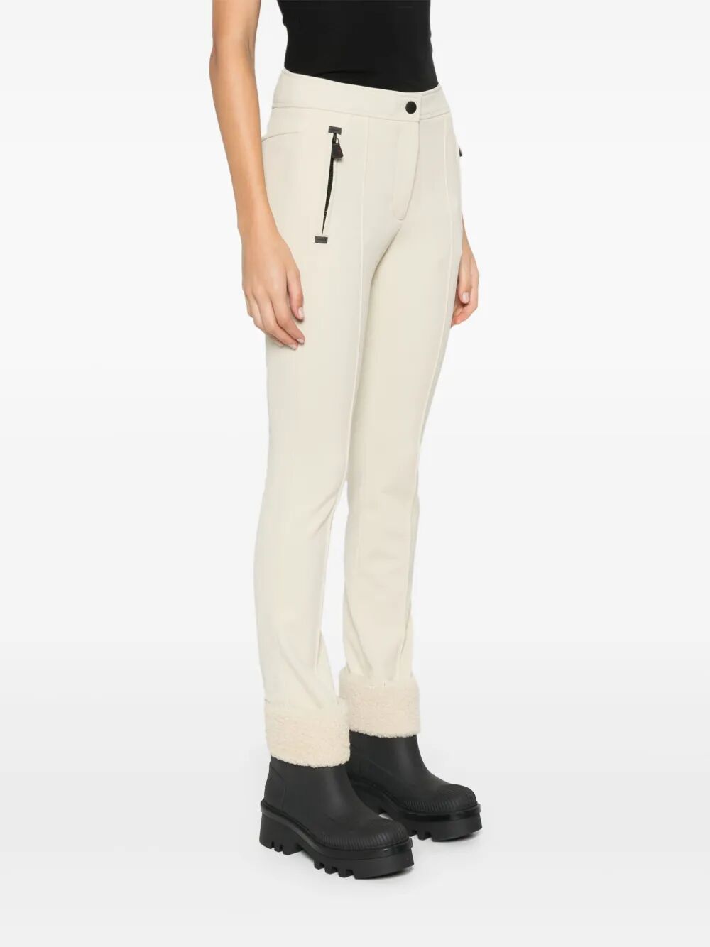 Moncler Women Grenoble Stretch Twill Trousers