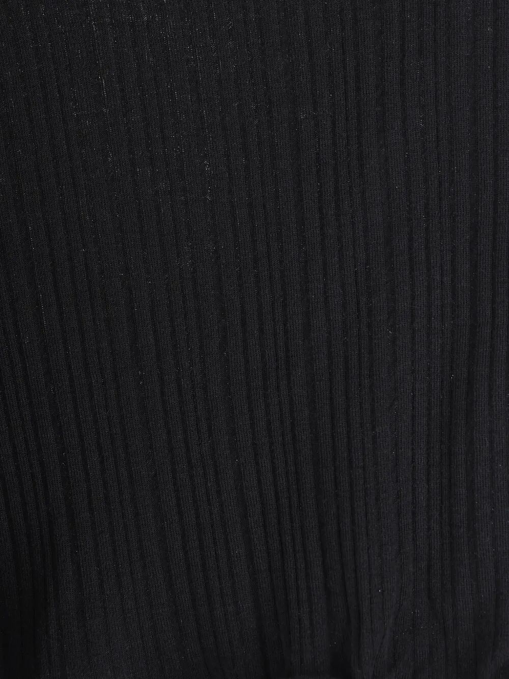 FENDI Fendi Women V-Neck Ribbed Top With Ruffles