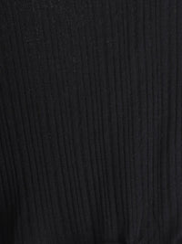 FENDI Fendi Women V-Neck Ribbed Top With Ruffles