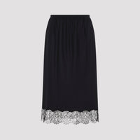 Carven Pull On Lingerie Skirt Women