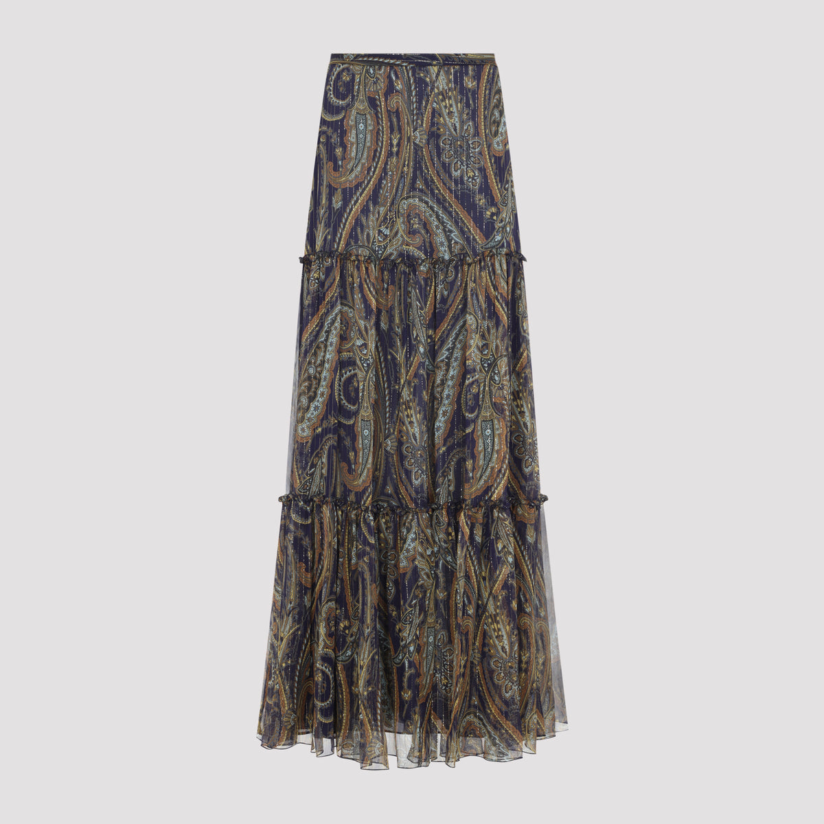 Etro Long Silk Skirt Women