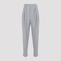Bottega Veneta Compact Wool Tapered Pants Women