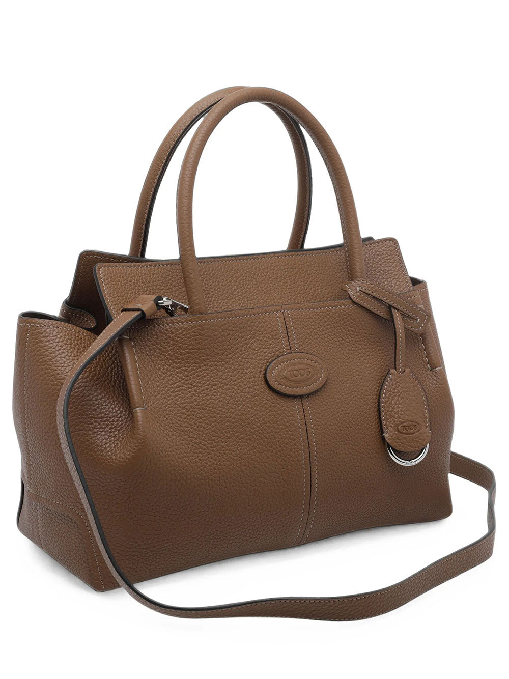 TOD`S Borsa Shopping Piccola In Pelle Martellata Women