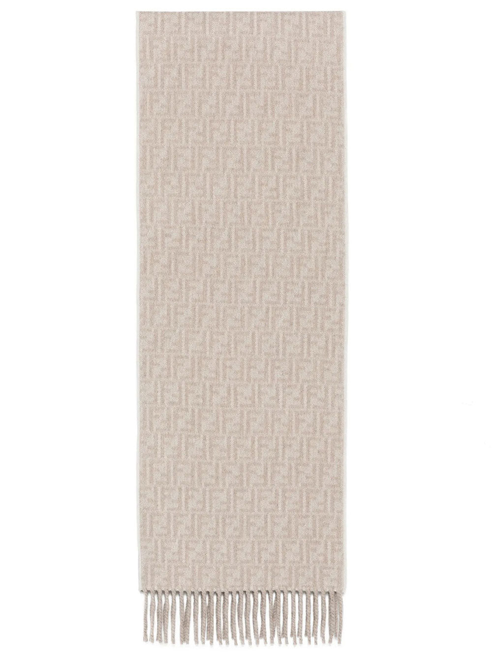 FENDI Sciarpa Ff In Lana E Cashmere Women