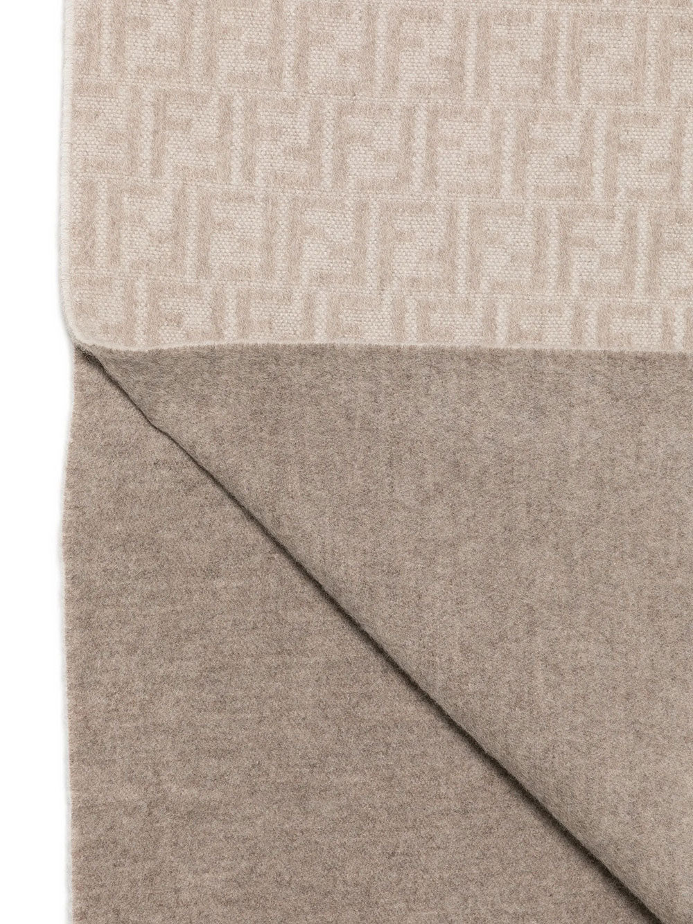 FENDI Sciarpa Ff In Lana E Cashmere Women