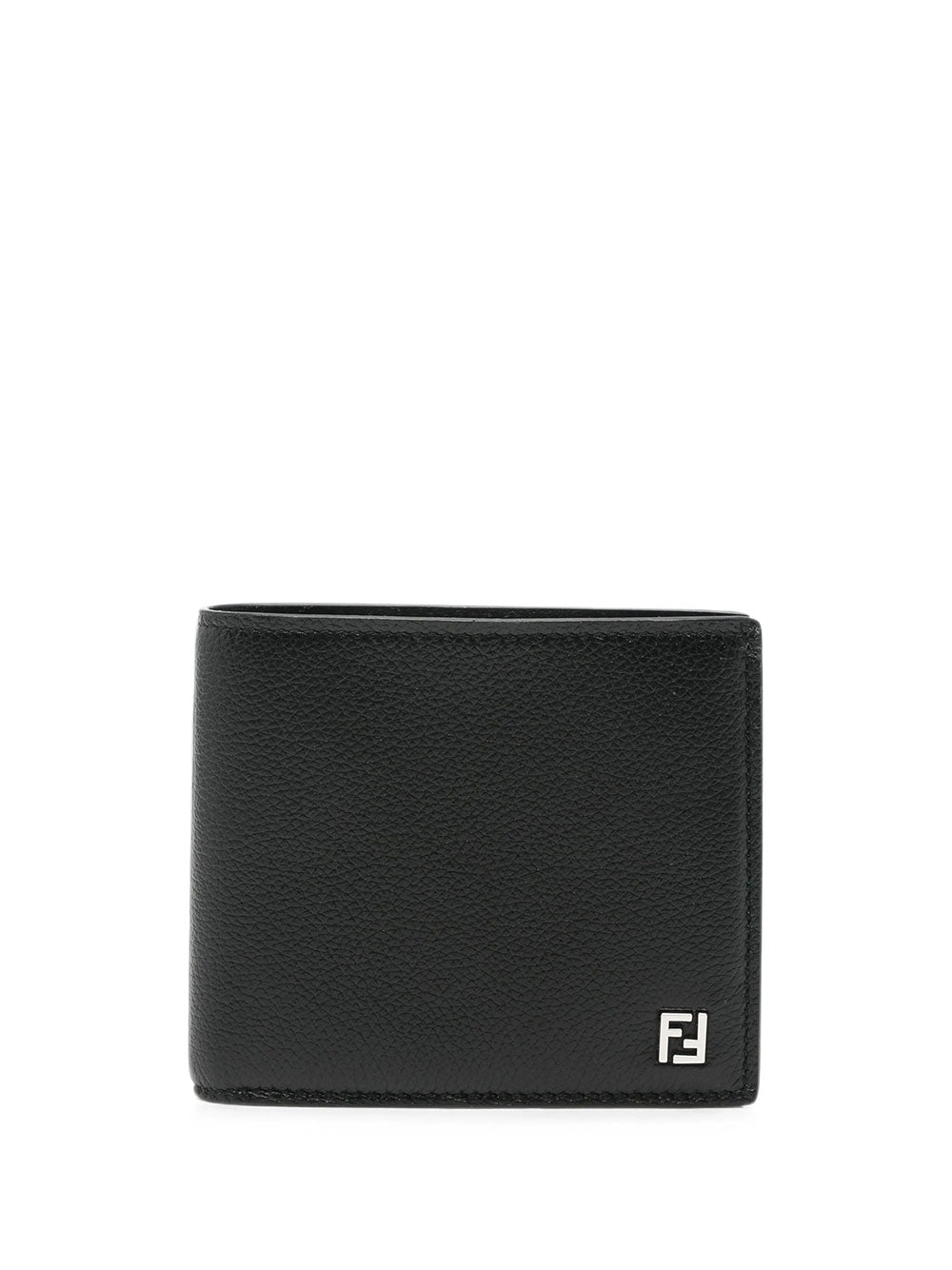FENDI Portafoglio Ff Bi-Fold In Pelle Granata Women