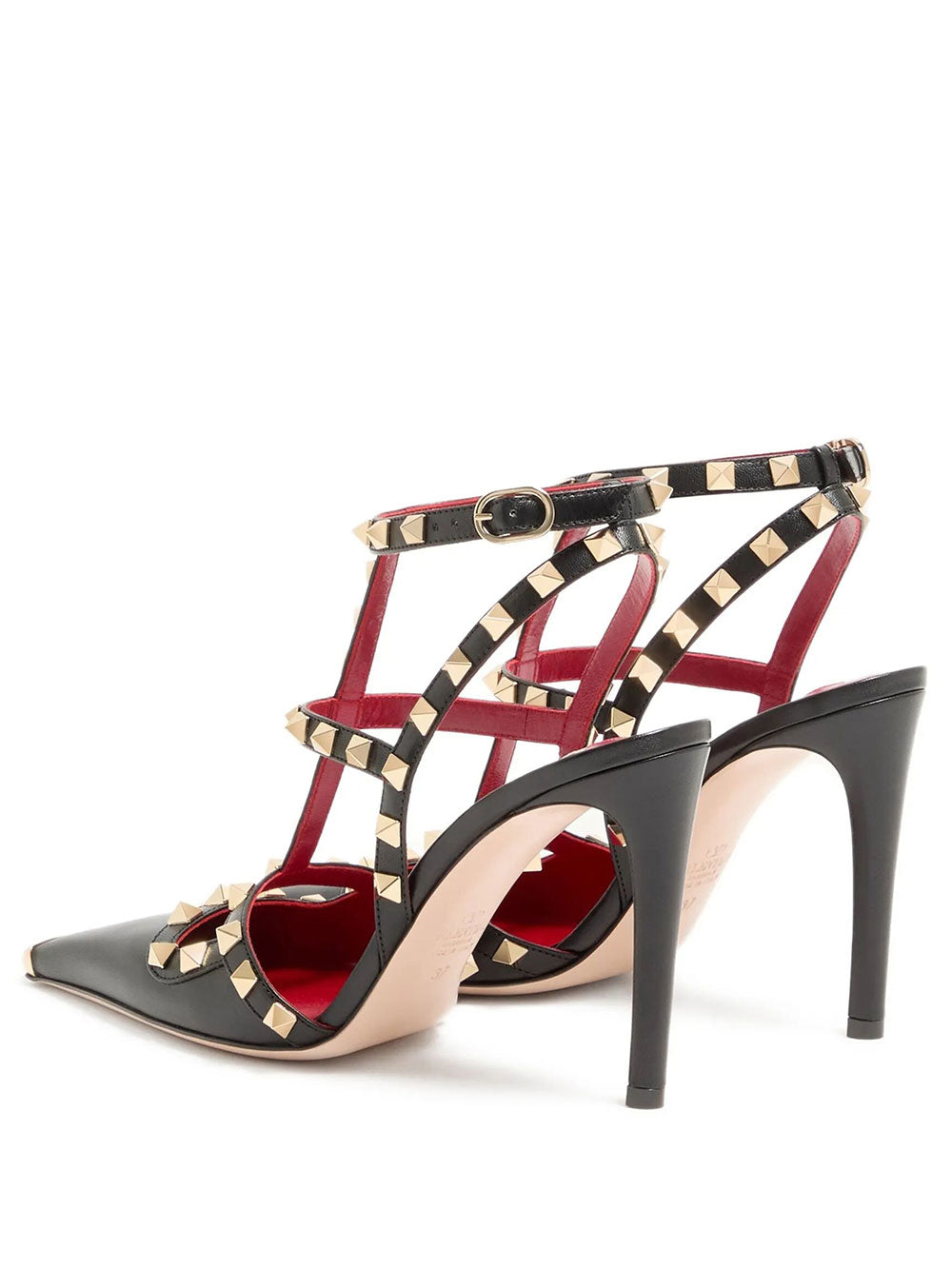 VALENTINO GARAVANI Décolleté "Rockstud" In Capretto 100 Mm Women