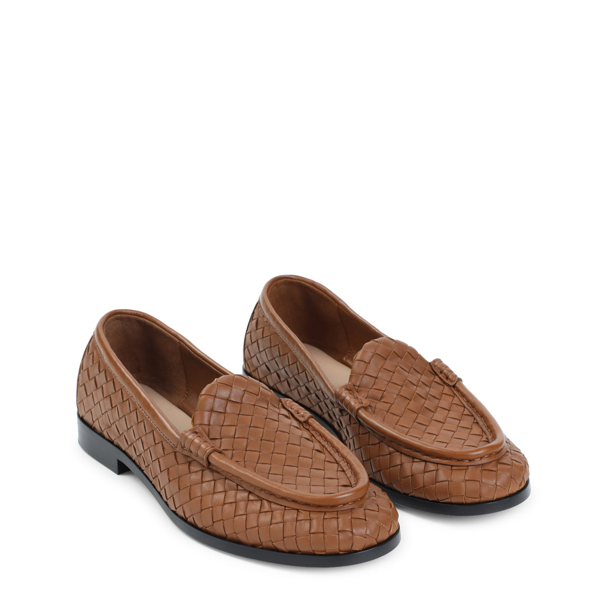 Bottega Veneta Silenzio Supple Intrecciato Loafer Women