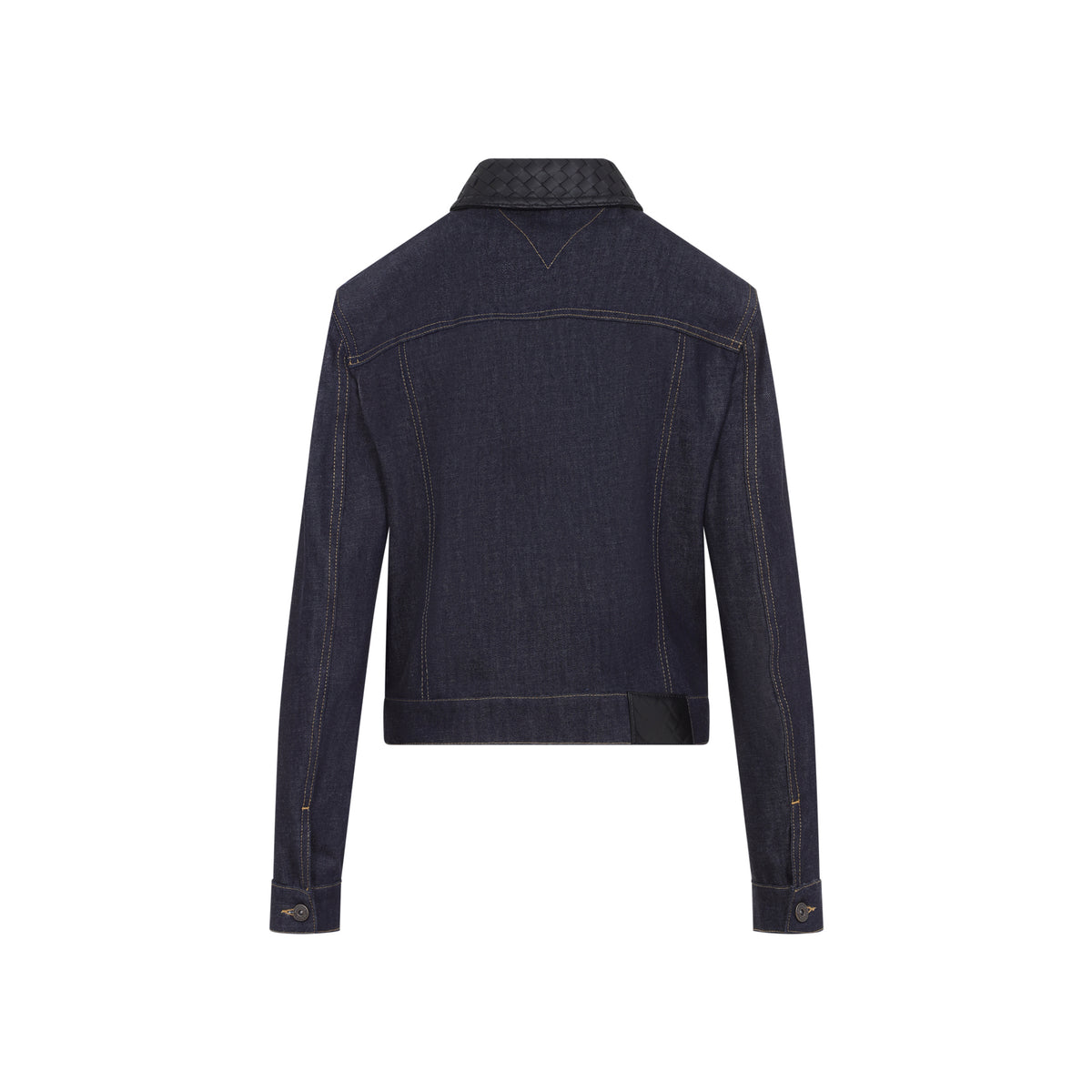 Bottega Veneta Raw Indigo Denim Jacket Women