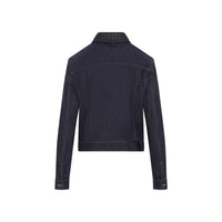 Bottega Veneta Raw Indigo Denim Jacket Women