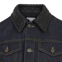 Bottega Veneta Raw Indigo Denim Jacket Women