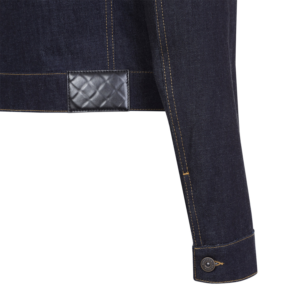 Bottega Veneta Raw Indigo Denim Jacket Women