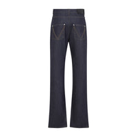 Bottega Veneta Raw Indigo Straight Denim Women