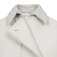 Bottega Veneta Wool Cotton Striped Coat Women
