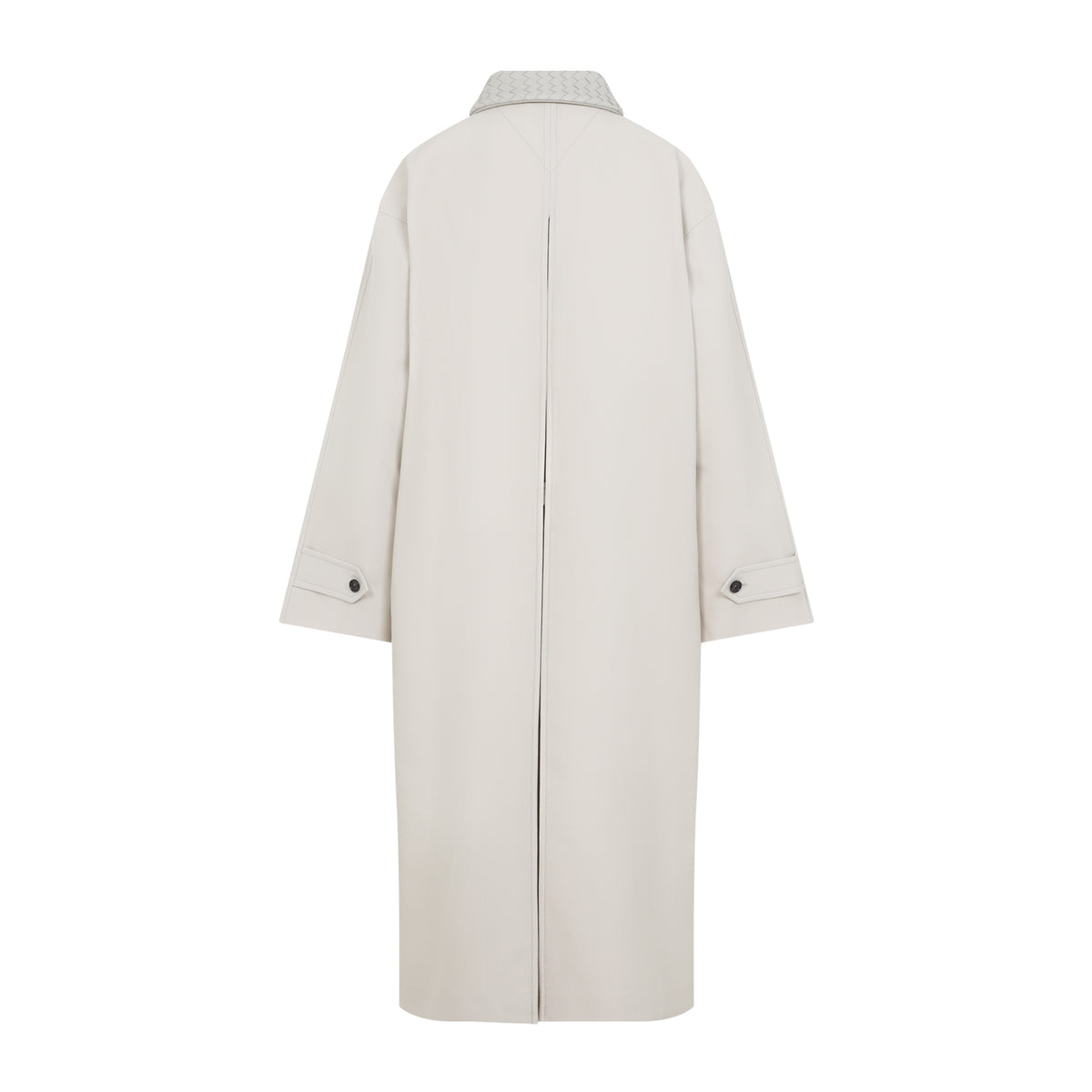 Bottega Veneta Wool Cotton Striped Coat Women