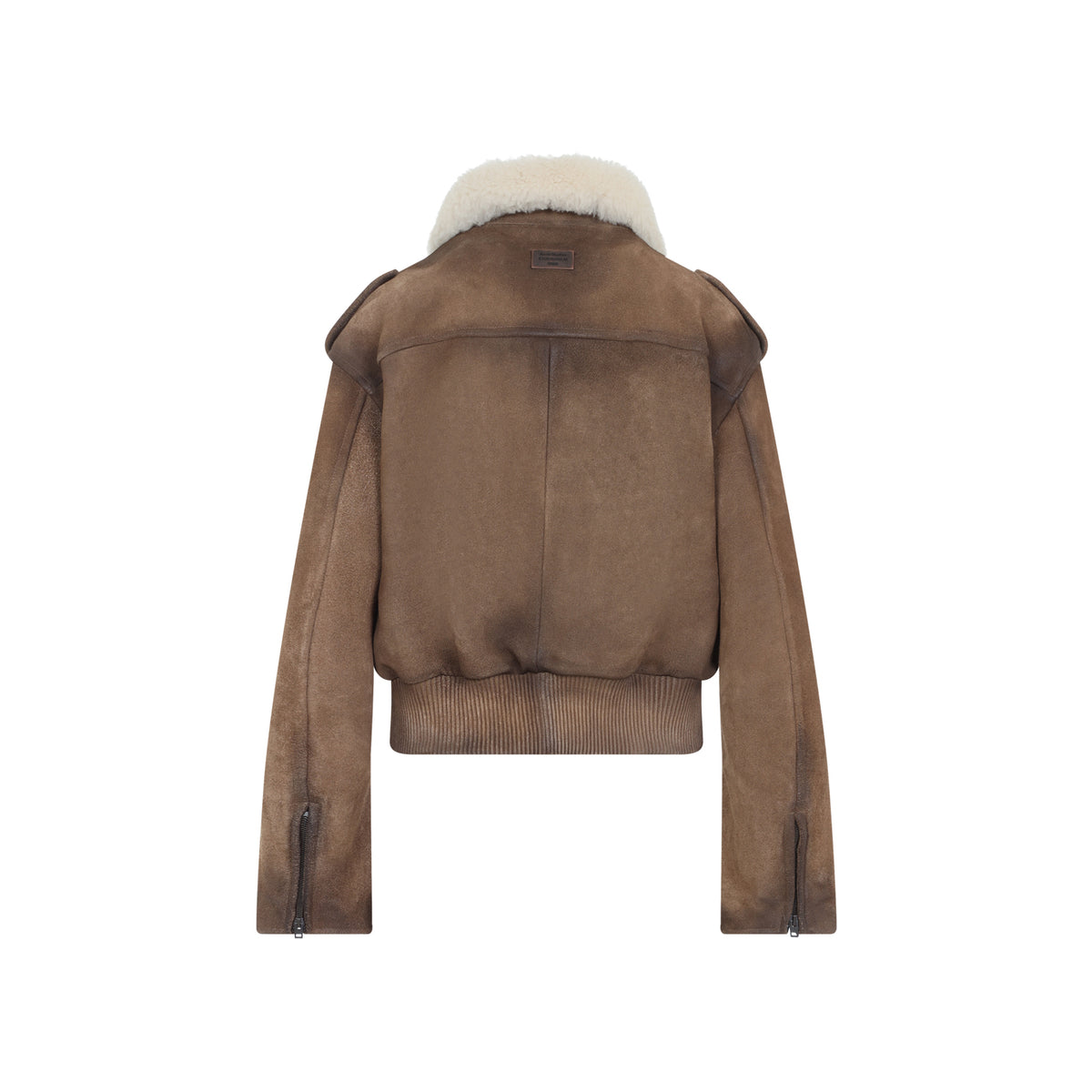 Acne Studios Leather Bomber Jacket Women