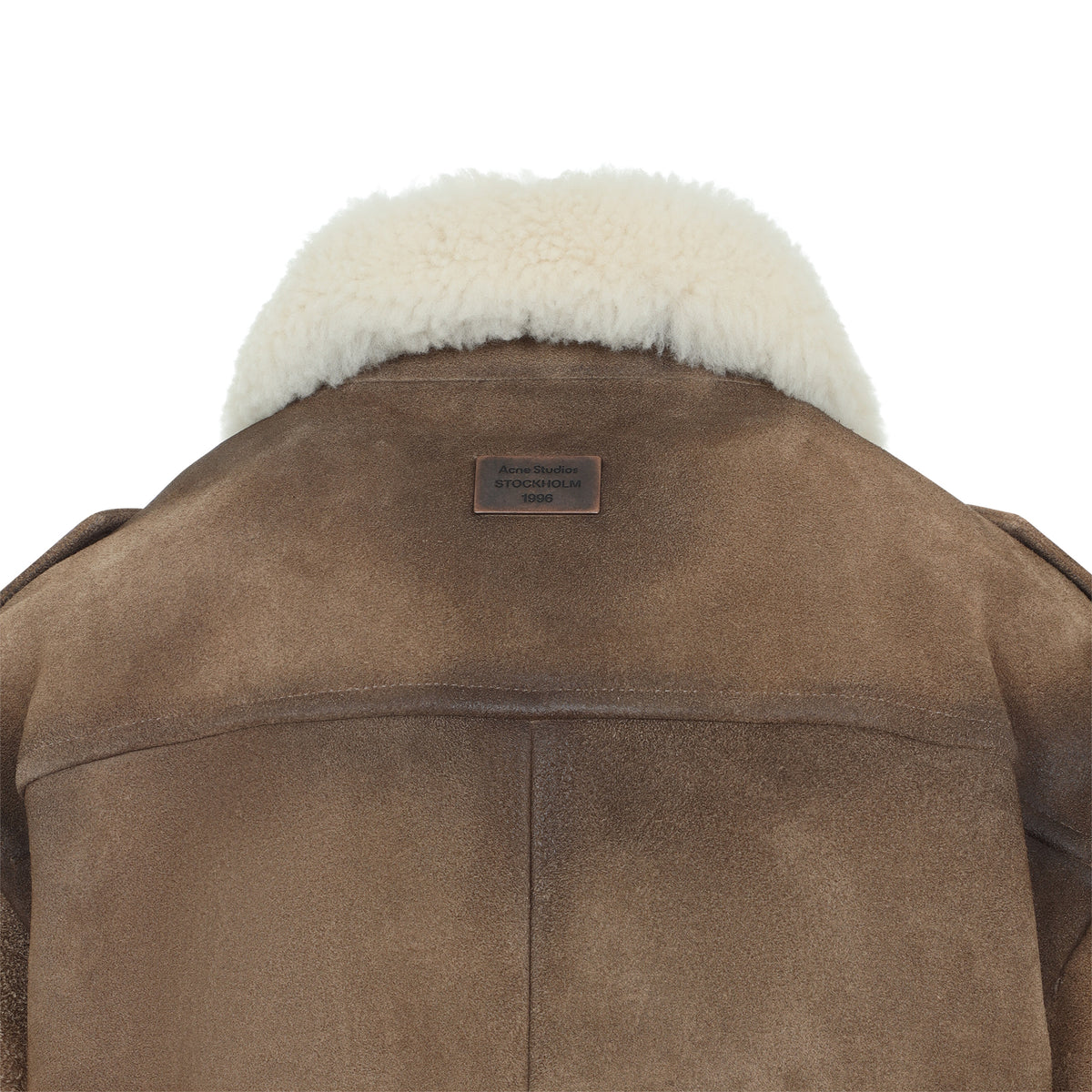 Acne Studios Leather Bomber Jacket Women