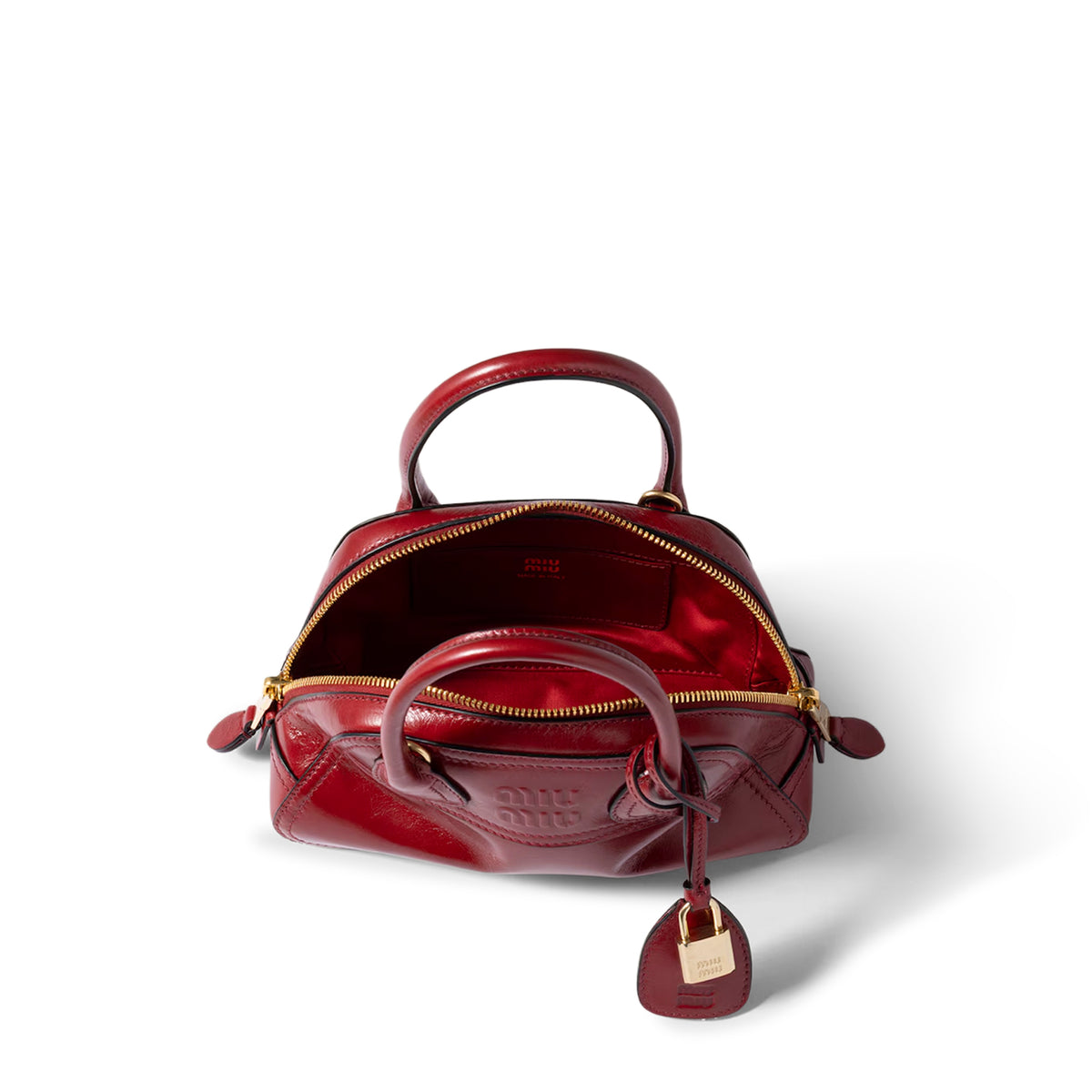 Miu Miu Vivant Leather Mini Bag Women