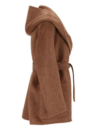 Max Mara Women Short Coat With A Hood