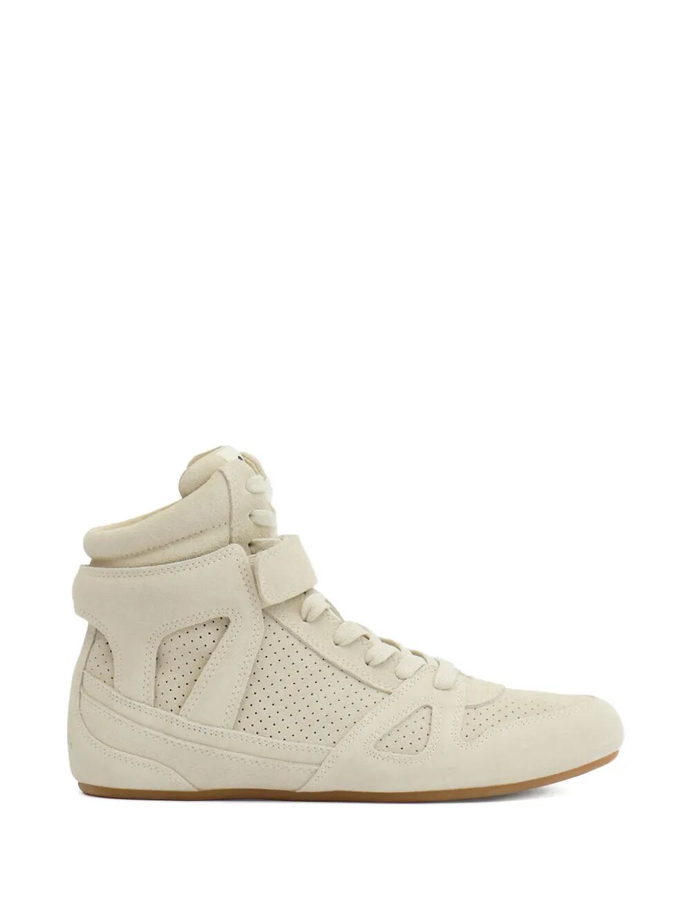 ISABEL MARANT Senny High Suede Sneakers Women