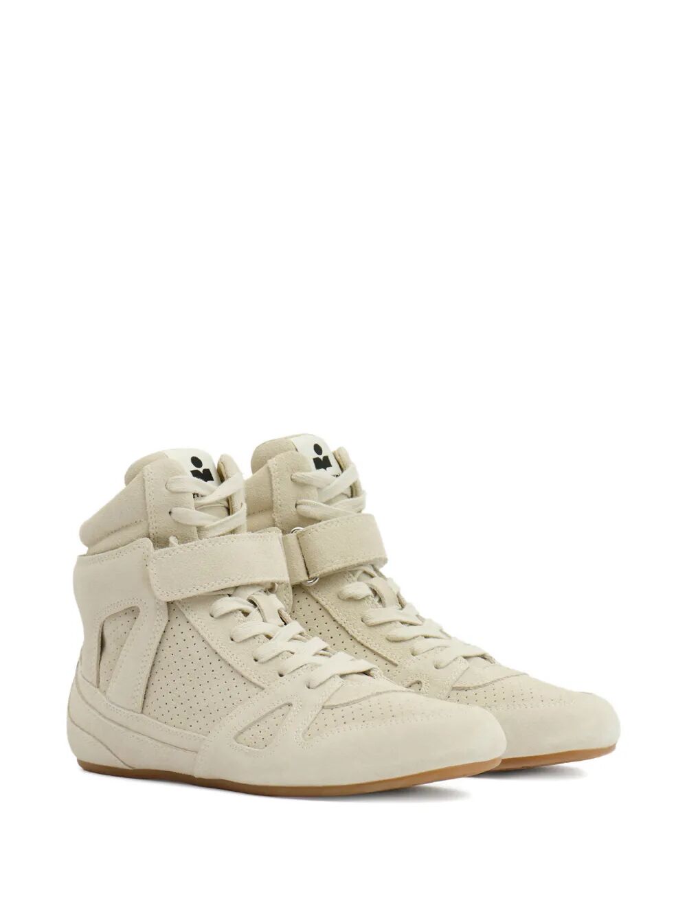ISABEL MARANT Senny High Suede Sneakers Women