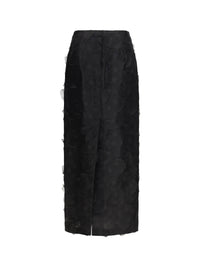 Max Mara Women Adepto Long Silk Skirt