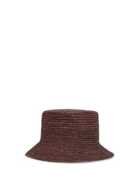 VIVIENNE WESTWOOD Vivienne Westwood Women Orb Raffia Bucket Hat