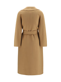 MAX MARA STUDIO Max Mara Studio Women Long Robe Coat In Wool, Cashmere And Silk