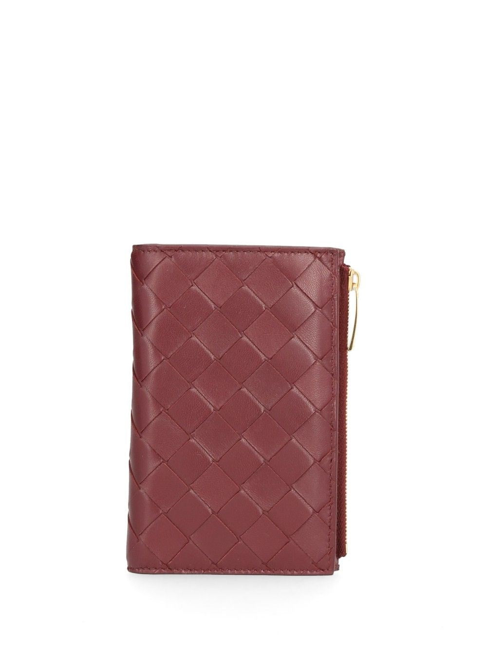 Bottega Veneta Women Medium Bi-Fold Braided Wallet