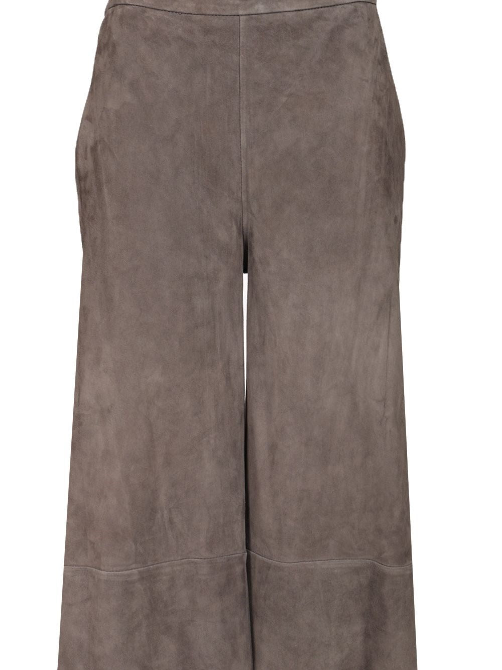 Forte_Forte Women Lightweight Suede Trousers