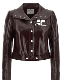 Courreges Women 'Reedition Vinyl' Jacket