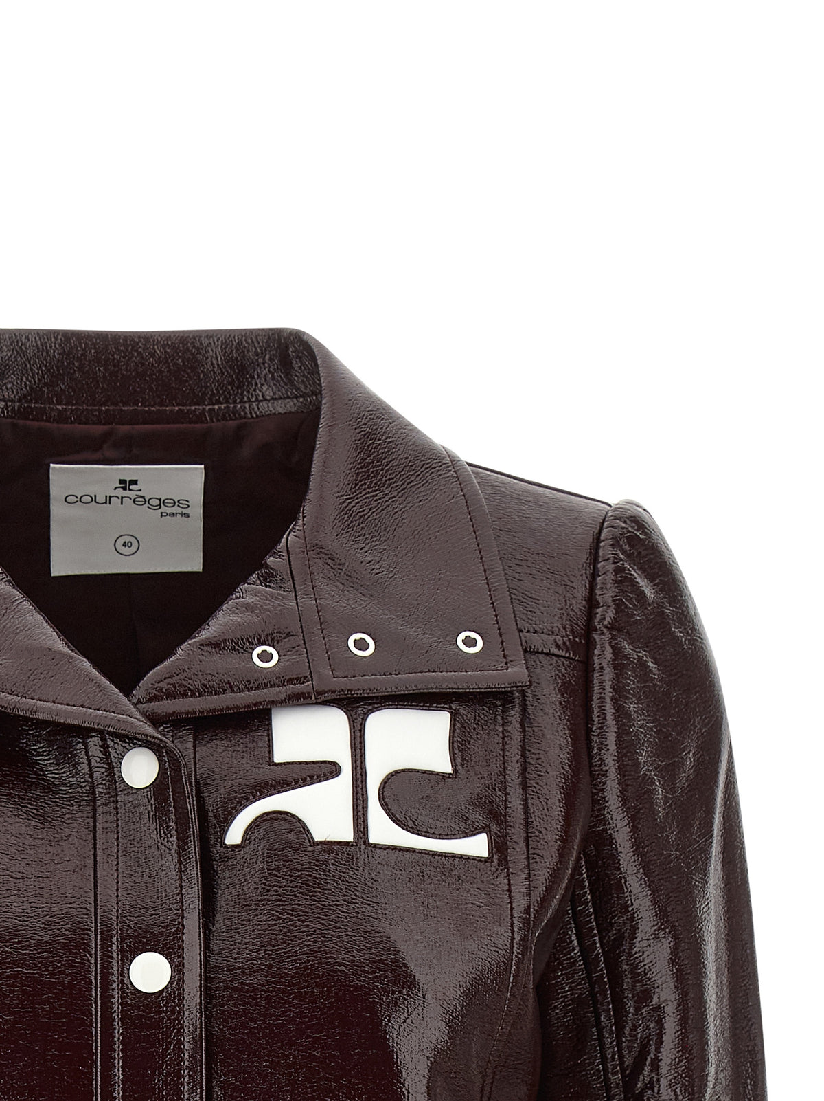 Courreges Women 'Reedition Vinyl' Jacket