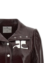 Courreges Women 'Reedition Vinyl' Jacket