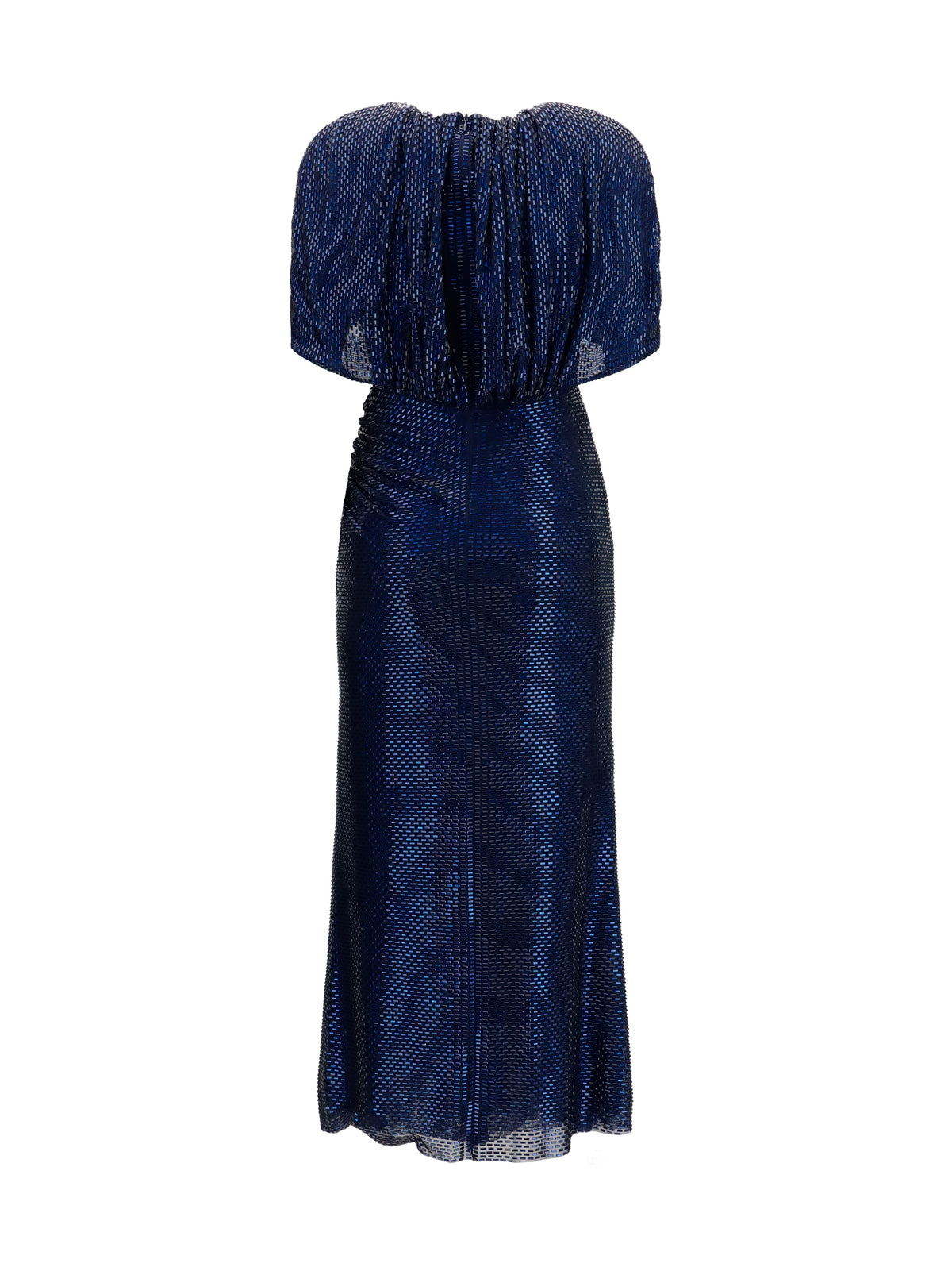 SELF-PORTRAIT Self-Portrait Women Midi Dress With Cape Sleeves And Crystals