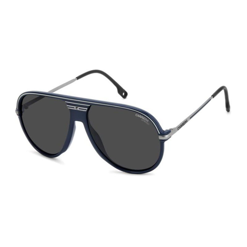 Carrera Carrera Sunglasses Aviator Full Rim, Blue Frame and Smoke Grey Lens CSPORT06/S0PJPIR