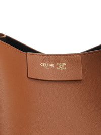 Celine Women Small Leather Cube Bag