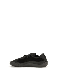 PRADA Prada Men Speedrock Leather And Mesh Sneakers