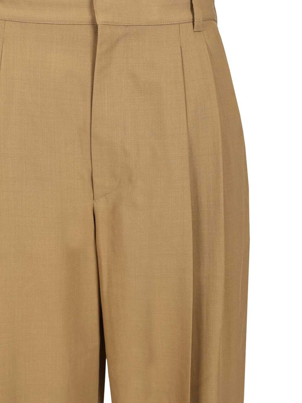 Celine Women "Montauk" Wool Trousers