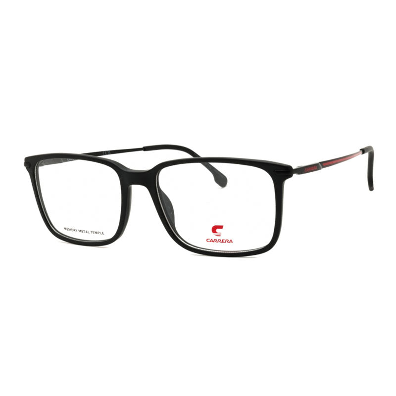 Carrera Eyeglasses Square Full Rim, Blue Frame and Clear Demo Lenses Lens CARRERA88970PJP00
