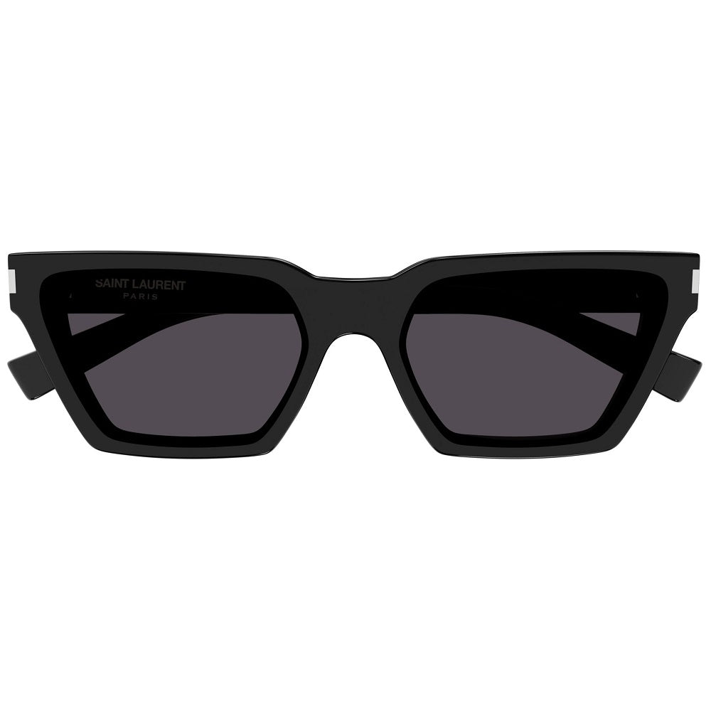 Saint Laurent Sunglasses Cat Eye Full Rim, Havana Frame and Green Lens SL633CALISTA003