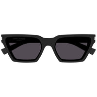 Saint Laurent Sunglasses Cat Eye Full Rim, Havana Frame and Green Lens SL633CALISTA003