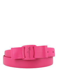 Ferragamo Womens Vara Bow Skinny Belt