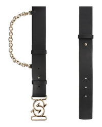 Ferragamo Womens Gancini Link Chain Belt