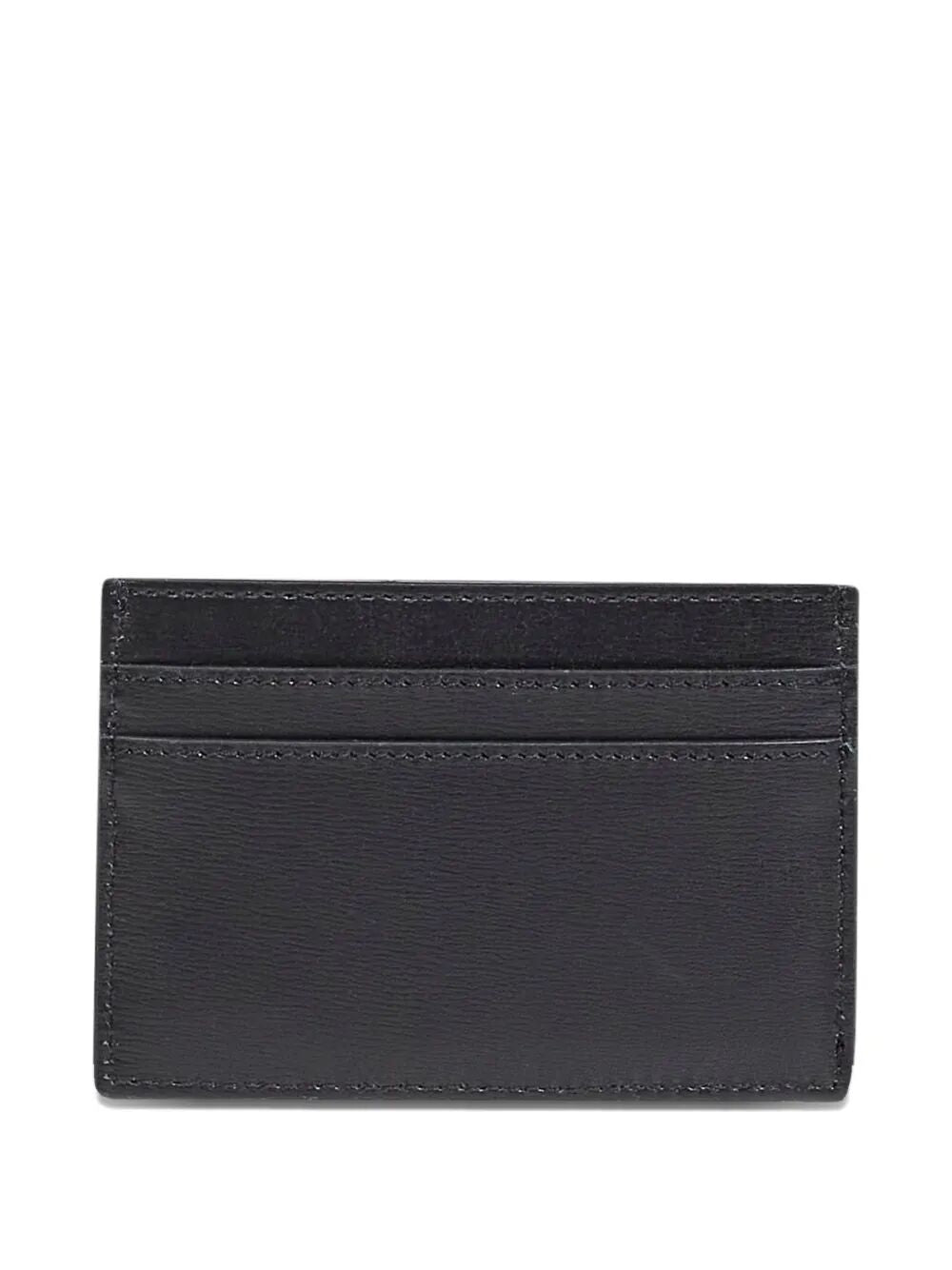 FENDI Ff Squared Leather Card Holder Women