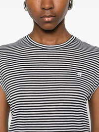 Tom Ford Women Striped Viscose T-Shirt