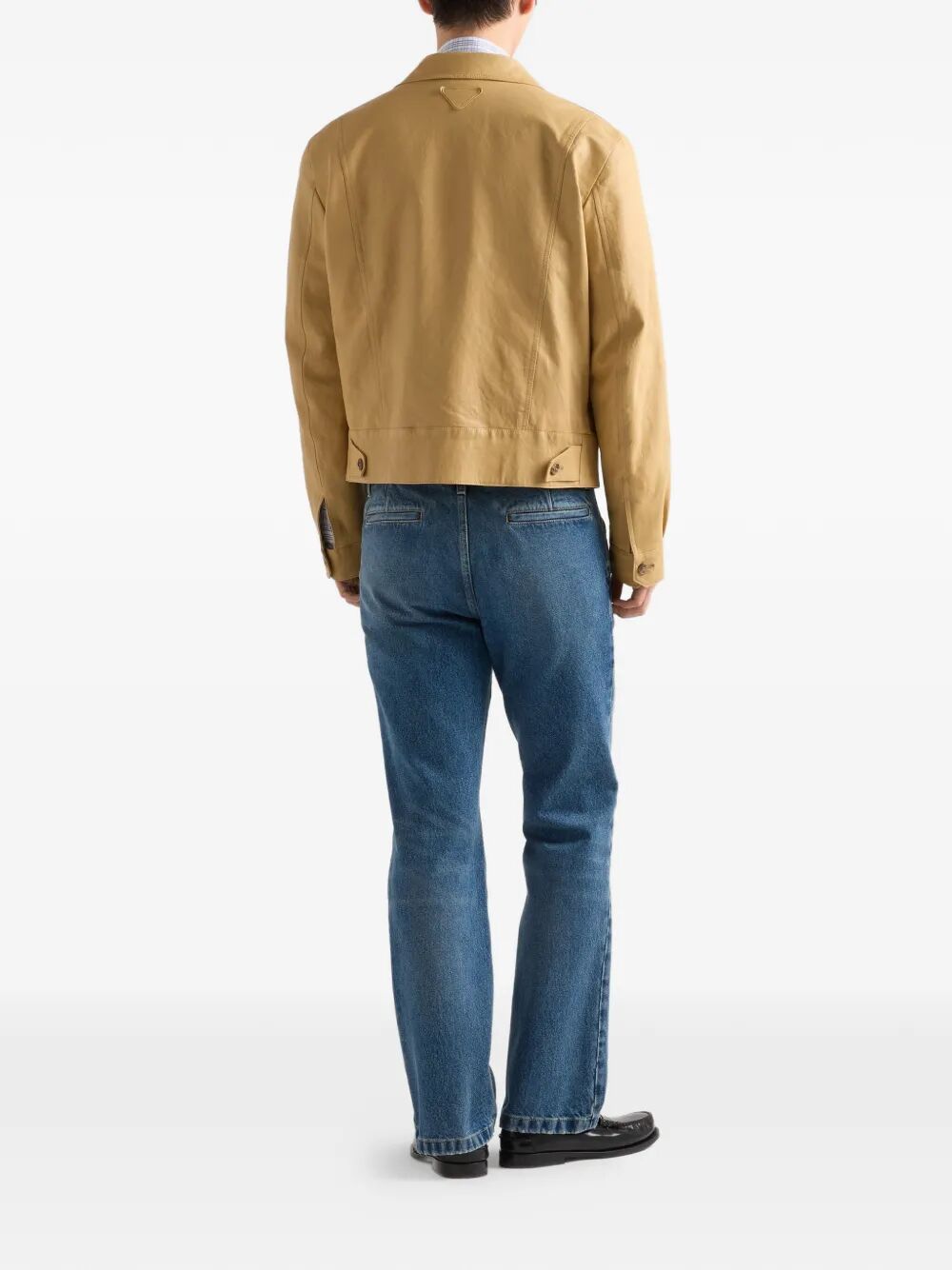 PRADA Prada Men Tight Fit And Regular Waist Washed Denim Jeans