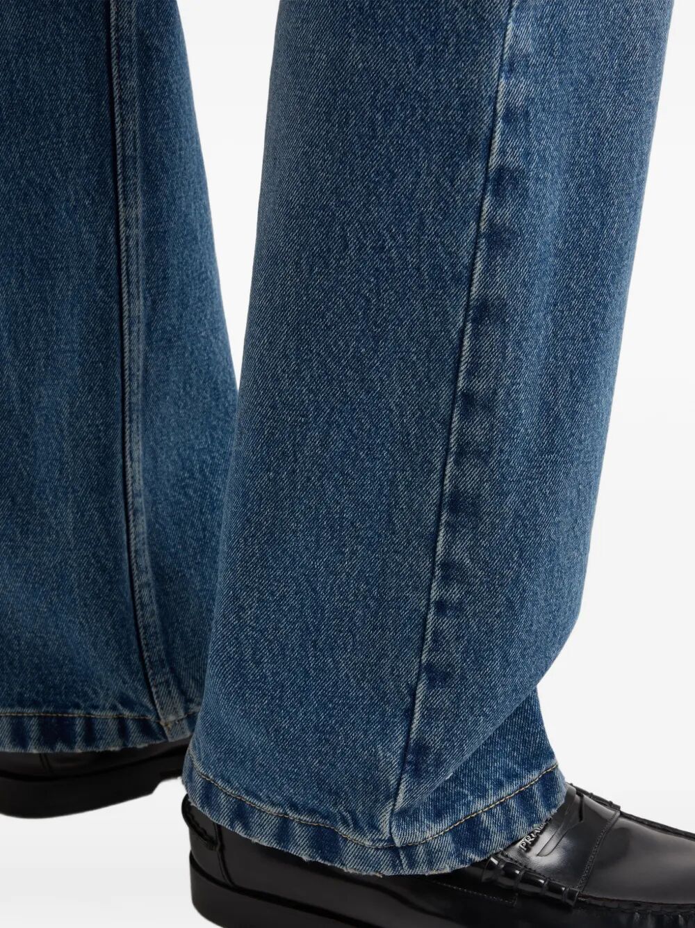 PRADA Prada Men Tight Fit And Regular Waist Washed Denim Jeans