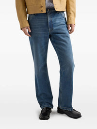 PRADA Prada Men Tight Fit And Regular Waist Washed Denim Jeans
